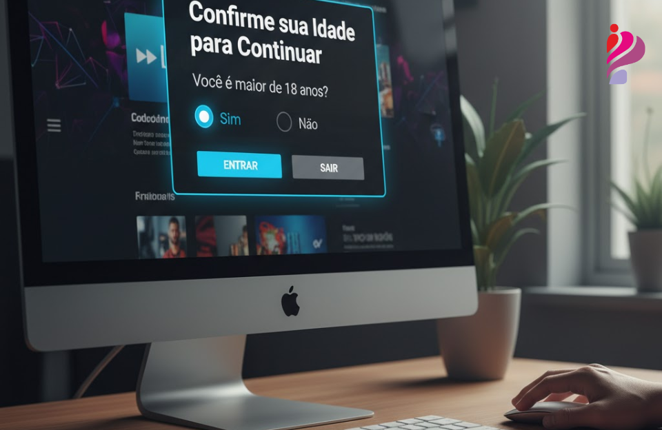 A VERIFICAÇÃO MORREU: O botão ‘Sou maior de 18’ agora é ilegal na lei brasileira